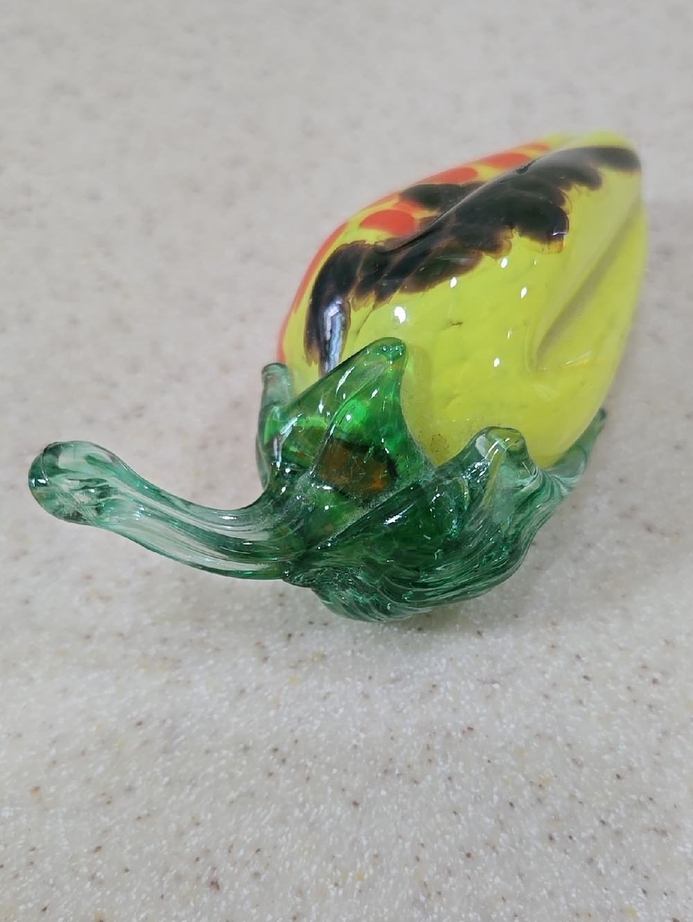 Handblown Glass Chili Pepper - Picture 5 of 9